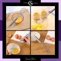 Whisk Stainless / Pengocok Telur Stainless / Whisk Egg Beater / Baking Tool / Manual Mixer / Ballon Whisk Stainless Kocokan Telur Stainless steel 29 cm whisker Pengocok Telur / Better Beater Hand Mixer Manual / Alat Pengocok Full Stainless Kocokan Telur. 