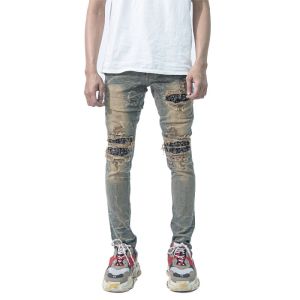 M1 Tri Batik - Vintage Blue - Celana Jeans
