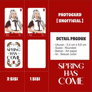 SPRING HAS COME isi 54 pcs - Photocard JKT48 [ UNOFFICIAL ]