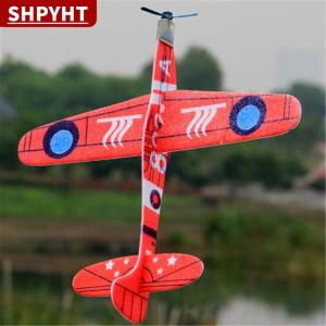 [COD] SHPYHT TOY 19cm Hand Throw Flying Glider Planes Foam Airplane Party Bag Fillers Kids Toys