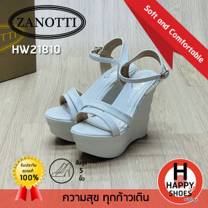 [🥇ของแท้100%🔢ไซส์35-40👠ส้น 5 นิ้ว] ZANOTTI รุ่น HW21810 รองเท้ารัดส้นสูง รองเท้าส้นสูง High heel sandals สวยสง่า เบาสบาย