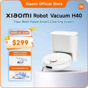 [Best Value] Xiaomi Robot Vacuum Cleaner H50/H40 | All-in-One Base Station | Dual Anti-Tangle | Auto Mop Washing
