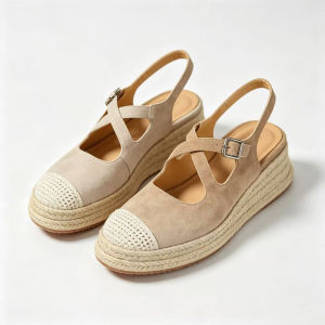 [Free Shipping] Bohemian Casual Ethnic Style Platform Wedge Sandals Elegant And Stylish Perfect For Both Men And Women
