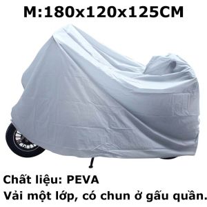 [Đồ thiết yếu]Bạt Phủ Xe Máy Chống Bụi Chống ỐRỉ Che Mưa Che Nắng Vải Cao Cấp Áo Trùm Xe Vải Dù Dày Che Kín Xe Tay Ga Xe
