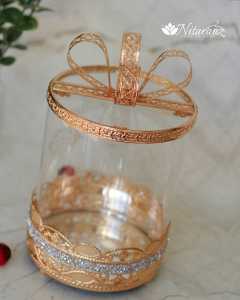 [ Nitaranz ] Toples Kaca Estetik Serbaguna Bahan Stainless Steel Import