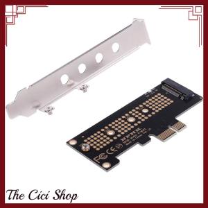 [The Cici Shop] NVMe PCIe x4 x2 M.2 NGFF SSD to PCIe x1 converter card adapter PCIe x1 to M.2