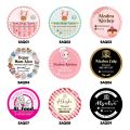 CETAK STIKER DAN LABEL JUALAN MAKANAN/MINUMAN PRODUK KEMASAN CUSTOME ISI TERGANTUNG UKURAN bahan glosy. 