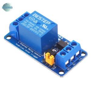 XUNYU3 3.3V 5V 12V 24V 1 Channel Relay Module High and low Level Trigger Relay Board