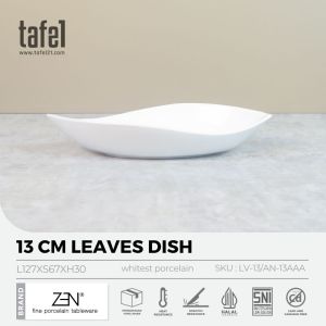ZEN Piring Saji Leaves Dish HORECA