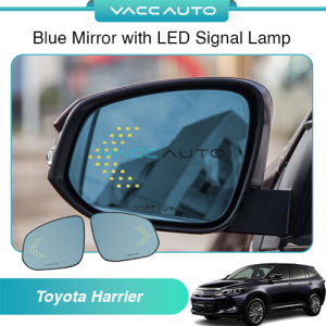 Toyota Harrier 3rd Gen XU60 ( 2013 - 2020) Anti Glare Blue Mirror with LED Indicator Light VACC AUTO 1 Year Warranty