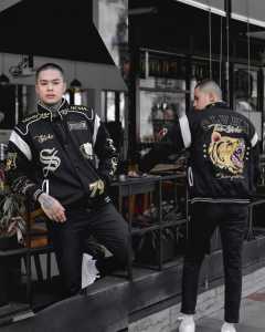 Jaket Varsity champions salvio hexia fullbordir