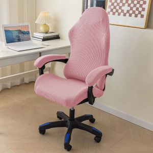 NEXASHOP Stretchy Gaming Chair Covers Breathable Thicken Chair Cover Set Durable with Armrest Protection Computer Chair Covers for Office Home