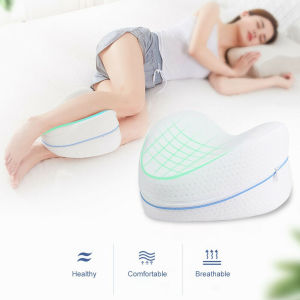 Heart-shaped Memory Cotton Leg Pillow - For Body Knee Side Lying Support Cushion Legs Pain Relief