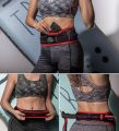 AONIJIE Running Belt Fanny Pack with 250ml Soft Water Bottle Flask for Women Men, Moisture Wicking Waist Pack Great for Marathon Climbing Jogging Cycling,. 