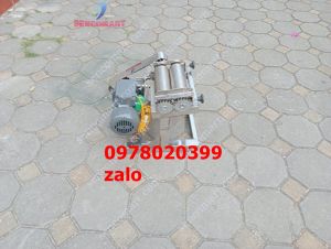 Máy cán mực khô  cá đuối làm bông mực