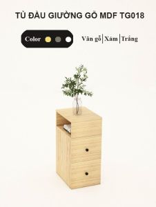 FREESHIP HCM - Tủ Đầu Giường Tab Đầu Giường Gỗ MDF Tatana TG018 - có thiết kế theo yêu cầu