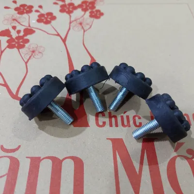 4 Chân tăng chỉnh bàn ghế M8 (ren 8) đế chân tăng giảm chiều dài 4cm ( cả chân) chân tăng võng chân bàn chân ghế chân kệ tủ chân tăng đa năng- Cửa Hàng Nam