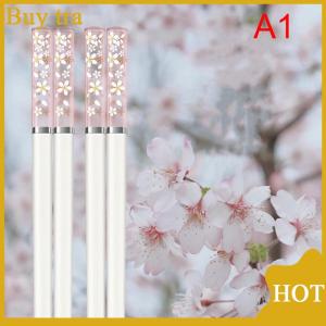 [Buytra] Amber Cherry Blossom ล้อแม็กตะเกียบจีนช้อนส้อมใช้ซ้ำได้