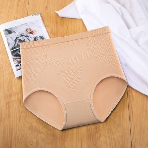 MISTHIN High-Waist Elastic Underwear for Women Breathable Shaper Panty Graphene Antibacterial Material Womens Underwear S0187