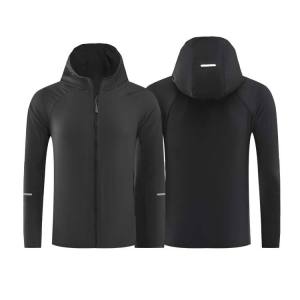 Áo khoác chạy bộ nam và nữ R8503 vải co giãn 4 chiềuthoáng khí