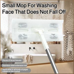 Vacuum Cleaner Easy to Operate Disposable Mopping Machine Storage Tablet Hand-free Housewife