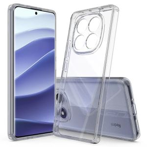 Soft Case Redmi Note 14 Pro 5G Clear Case Tpu Silicon Transparant Premium