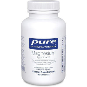 Buy Two Get One FreePure Encapsulations Magnesium (Glycinate) - Supplement to Support Stress Relief Sleep Heart Health