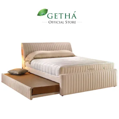 Getha 3 in 1 Bed Frame - Pull Out Bed with Drawer Storage
