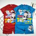 Stelan Baju Anak/Kaos Aanak Laki Dan Perempuan/Baju Kaos Stelan/Skibidi Toilet Lengan Pendek. 