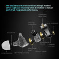 KZ Castor PRO 2DD Dynamic in Ear Earphones High-end Tunable Earphones Stets A New Benchmark for Hfi Sound Quality Bass Headsets good. 