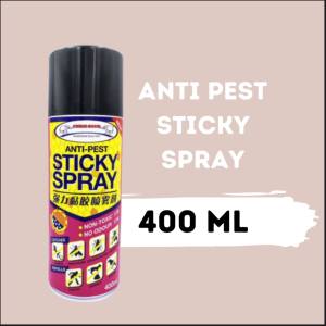 Semburan Melekit Anti Perosak Racun Sticky Spray Perosak Rumah Kebun Tidak Toksik Tidak Berbau 400ml Spray Anti Pest