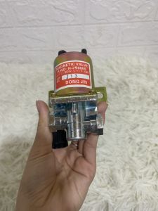 Rơ le gài cầu xe tải ben DongJin ren 13. Cài càu hơi ô tô 24v.