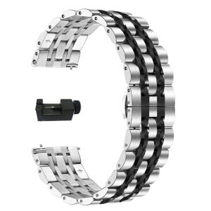 For Garmin Venu 4 45mm Smart Watch Stainless Steel Strap Replaceable Metal Bracelet WristBand