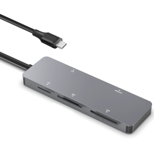 TypeC3.0 Multiple Reader for CFast CF XD SDTF Cards with Fast Speed Data Transfer
