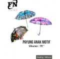 PAYUNG ANAK MOTIF LUCU UKURAN 19". 
