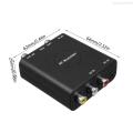 Convenient RF Modulator AV to RF Converter - NTSC CH3/CH4 Channels Video Input Adapter - Perfect for Analog TVs. 