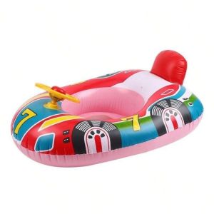 CuddleCove Inflatable Float Seat Baby Float Swimming Ring Car Safety Swim Protector Bathing Summer Toys 婴儿游泳圈