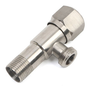 Van Nước Mở Nhanh Bằng Thép Không Gỉ Cho Máy Giặt Van Khóa Nước Máy Giặt Chống Thoát Nước Khi Rơi Dây - Ren Phi 21(1/2)