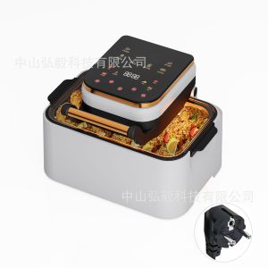 AirFryer Mechanical Type eless  Glass Air Fryer Digital Airfryer  Stainless Steel Air Fryer    Three-Dimensional Huanran Heating Inligent Reservation 空气炸锅