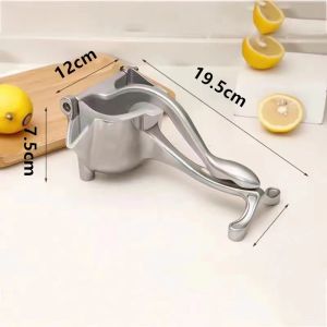 Manual Juicer Household Aluminum Alloy Fruit Stainless Steel Juicer Lemon Clip Convenient Multifunctional Hand Juicer不锈钢手动榨汁机