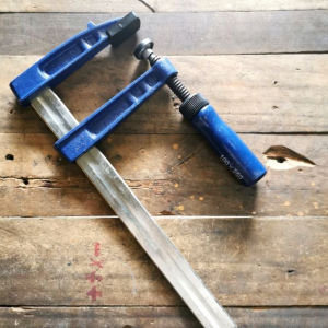 BLUE HEAVY-DUTY WOODWORKING F-CLAMP ( GERMANY TYPE ) 德式 F 字木夹