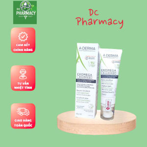 Kem dưỡng ẩm A-Derma Exomega Control Emollient Cream Nhập khẩu Pháp giúp làm mềm giảm kích ứng cho da quá khô Tuýp 40ml