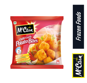 MCCAINS CHILLI GARLIC POTATO BITES 420G - FROZEN