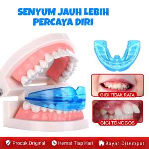 [Tahap 1] Asli 100℅ Merapihkan Gigi Perapih Gigi Tonggos Original Perapat Gigi Tonggos Teeth Trainer Alignment Alat Perapih Gigi Karet Original Perapih Gigi Warna Biru Alat Perata Gigi Tonggos Perapih Gigi Maju Ke Depan Perapih Gigi Tidak Rata Asli