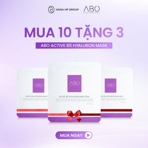Mặt nạ cấp ẩm và phục hồi ABO - Giúp cấp ẩm Dưỡng da Phục hồi da Chống lão hóa ACTIVE B5 HYALURON MASK PACK