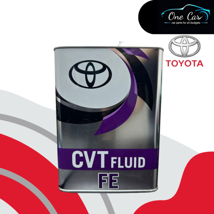 Toyota CVT FE Continuously Variable Transmissions Fluid (4L) | Lazada