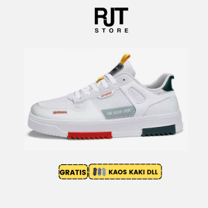 Sepatu Pria Keren RJT Dzeko Sneakers Dewasa Terbaru Cocok Untuk Gaya Casual Sporty - Murah