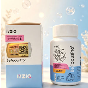 READY STOCK MALAYSIAIyziq BeFocusPro Suplemen Mind & Focus 30 Tablets 6 Mushroom Foula