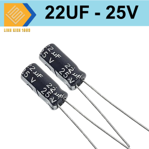 ( 10 CON ) Tụ 22uf 25V tụ hóa 22uf25V