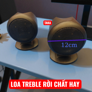 Đôi loa treble rời hình trụ gắn trực tiếp amli công suất 200W hàng việt nam chất lượng pro